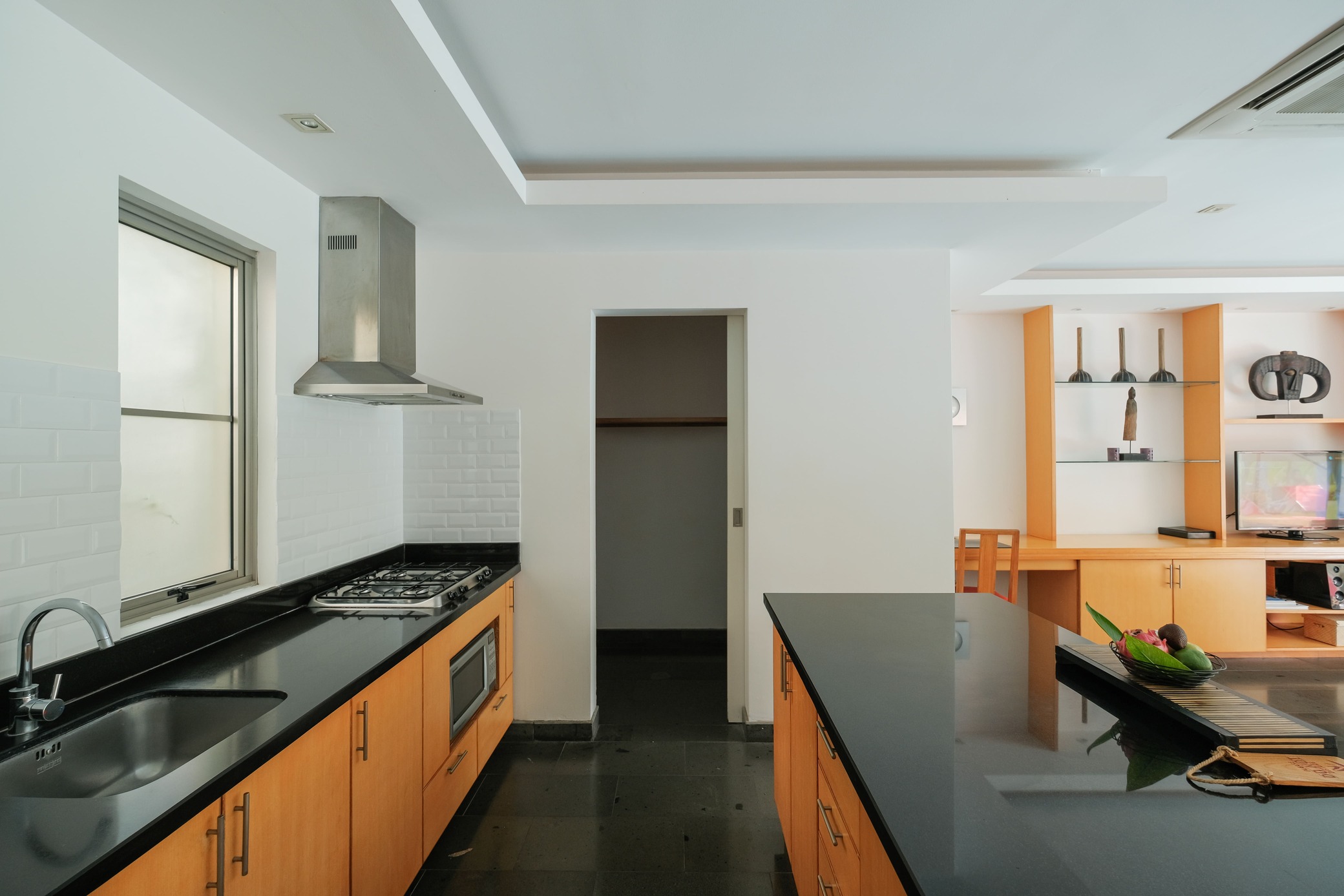 Kitchen shot of Bali Island Villas room